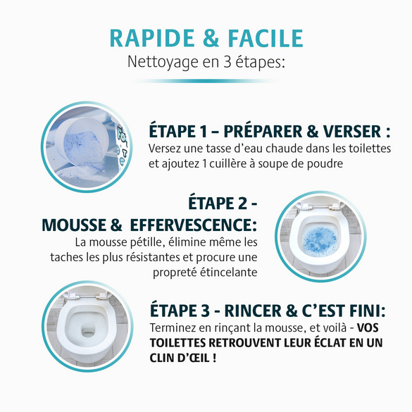 Nettoyant WC moussant Clarsen
