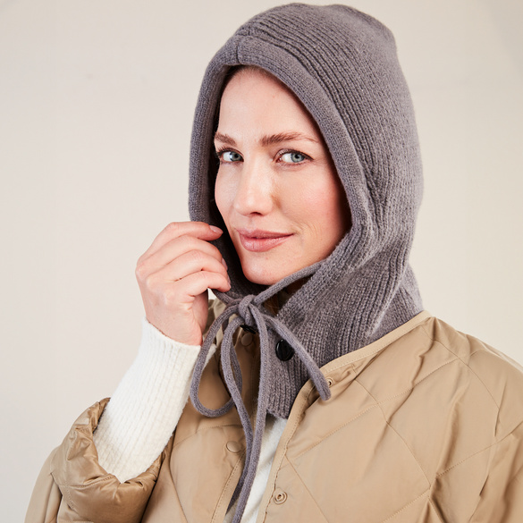 Snood 2 en 1, anthracite
