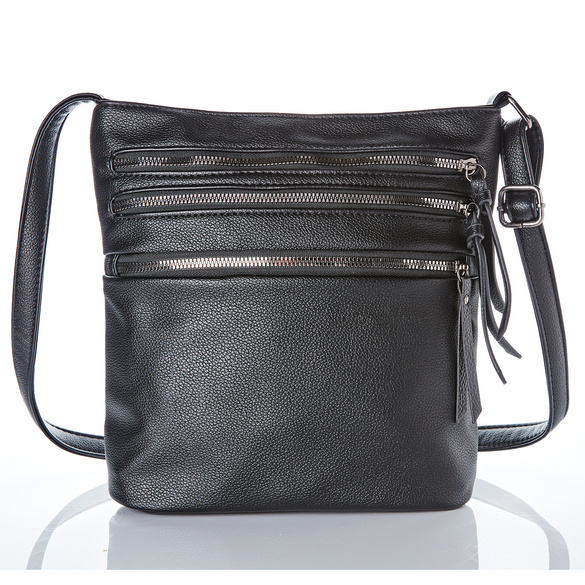 Sac bandoulière "Vicki", noir