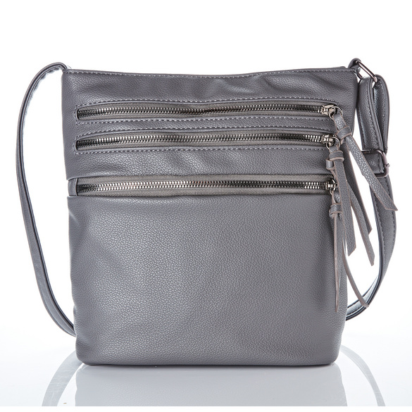 Sac bandoulière "Vicki", gris