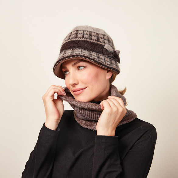 Snood, taupe