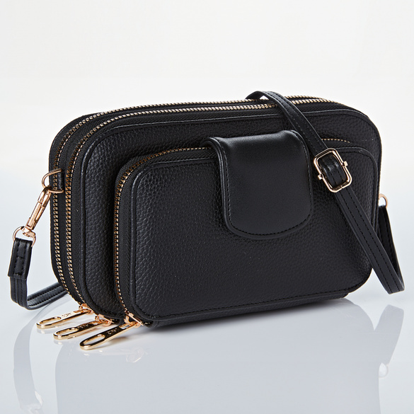 Sac "Suse" 2 en 1, noir