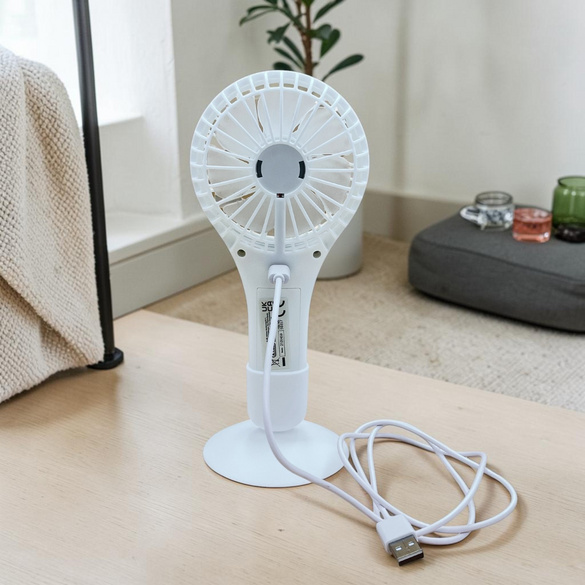 Ventilateur manuel avec pied