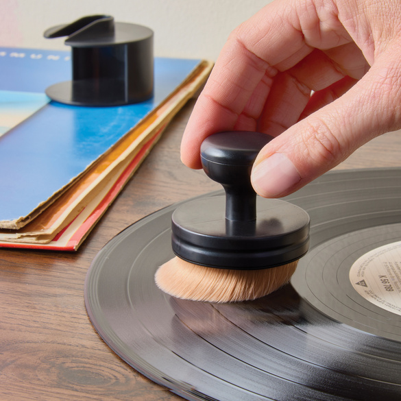 Brosse de nettoyage pour disques vinyles, Bergström