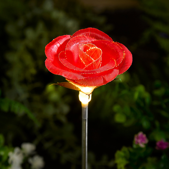 Lampe solaire "Rose"
