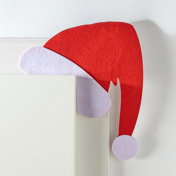 Décoration murale "Bonnet de père Noël"