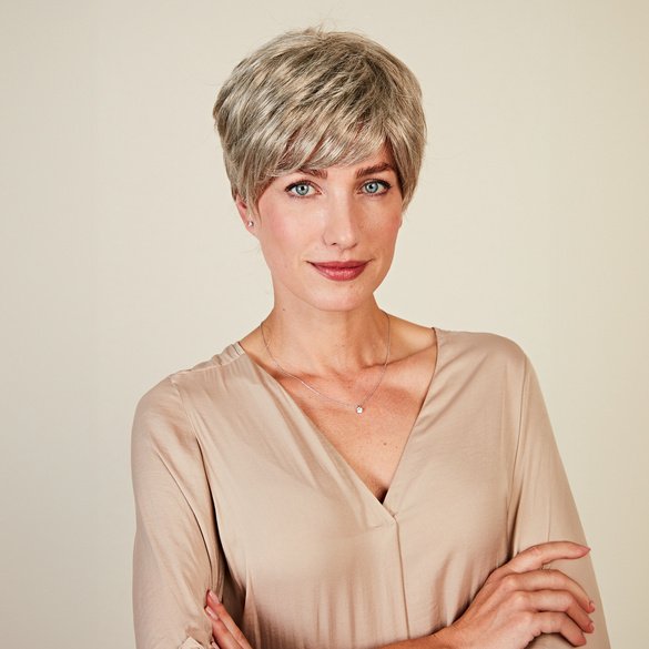 Perruque Naturell "Tilda", gris