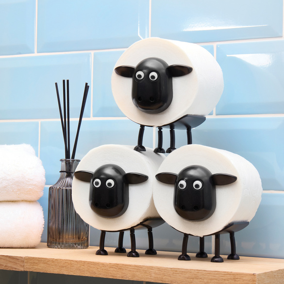 Support de papier toilette "Mouton" set de 3 Clarsen