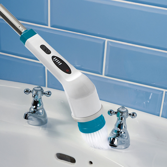 Brosse de nettoyage multifonctionnelle sur batterie