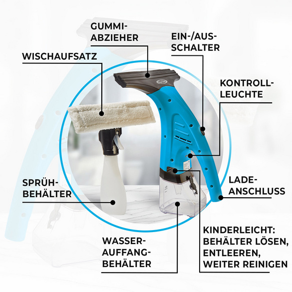 Aspirateur à vitres, Victor Tools