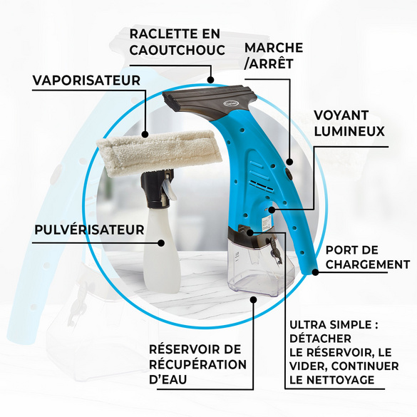 Aspirateur à vitres