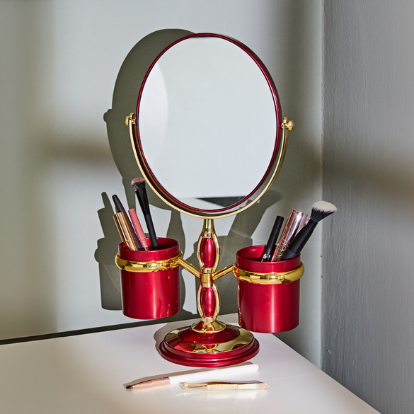 Miroir de maquillage double face