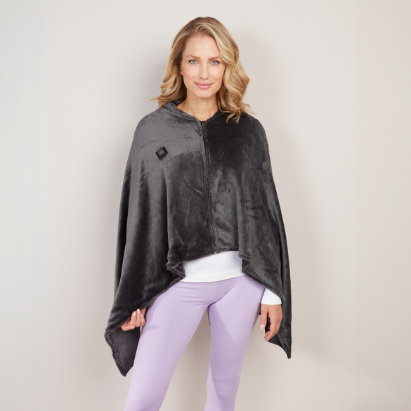 Couverture chauffante forme cape