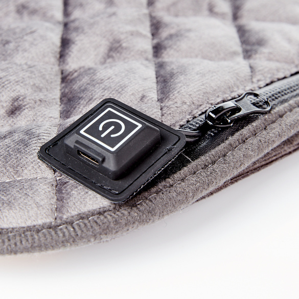 Coussin chauffant avec surface absorbante