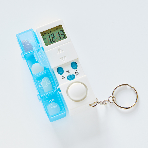 Pilulier avec alarme de rappel