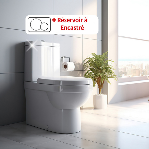 Nettoyant pour réservoir de chasse SuperClean 2-en-1