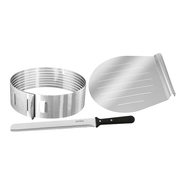 Set d'aide à la découpe de gâteaux 3 pièces ZENKER