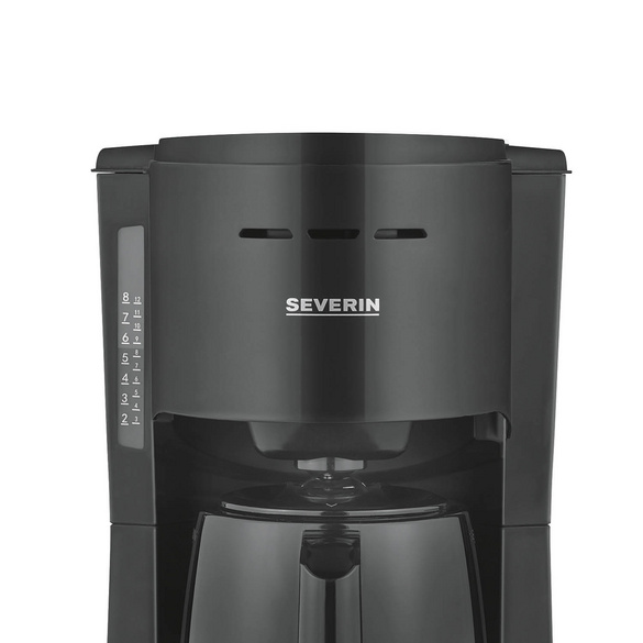 Cafetière filtre avec verseuse isotherme KA 9306 noire SEVERIN