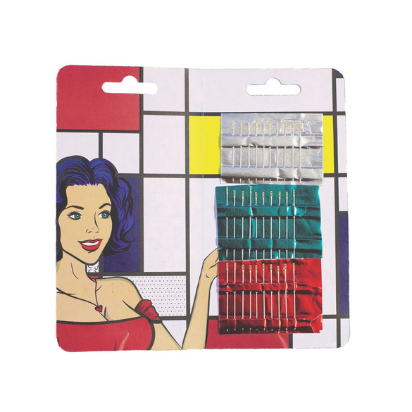 Aiguilles à coudre Wundernadel à enfiler soi-même, set de 2x30 pièces