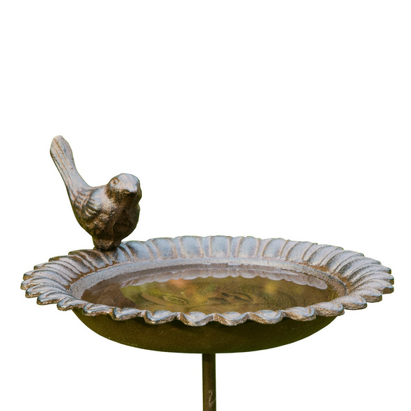 Mangeoire pour oiseaux en fonte
