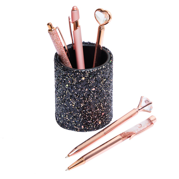 Stylo à bille scintillant avec porte-plume Bourne & Hollins