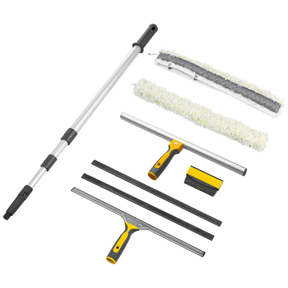 Kit de nettoyage de vitres "Top Lock" 8 pièces VERMOP