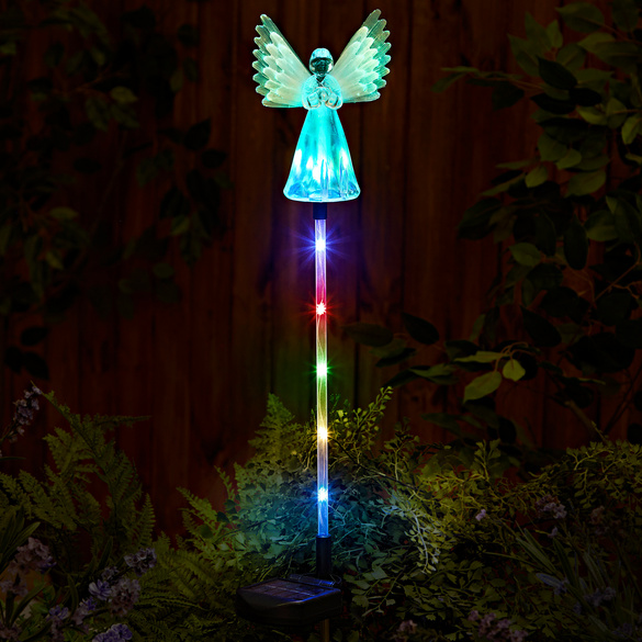 Ange solaire à LED