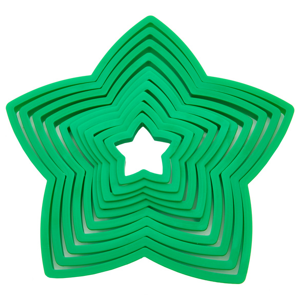 Lot de 10 emporte-pièces "Sapin"