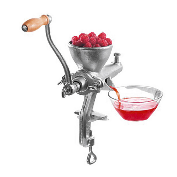 Presse-fruits & baies en fonte grise 26 x 14 x 32 cm KARL KRÜGER