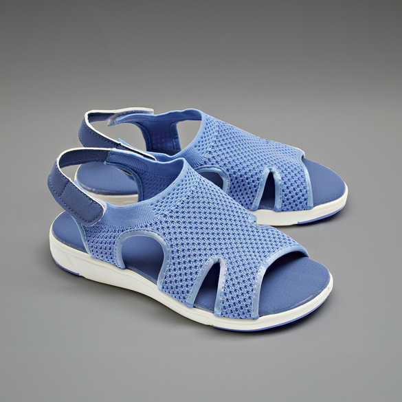 Sandales confort Helga, bleu clair