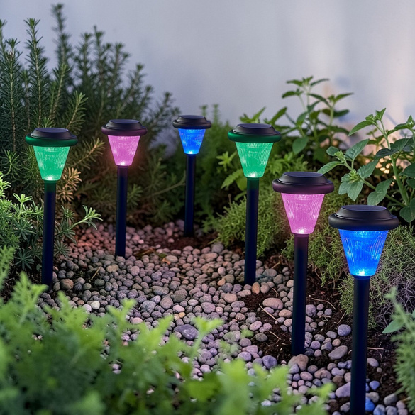 Lot de 6 lampes solaires