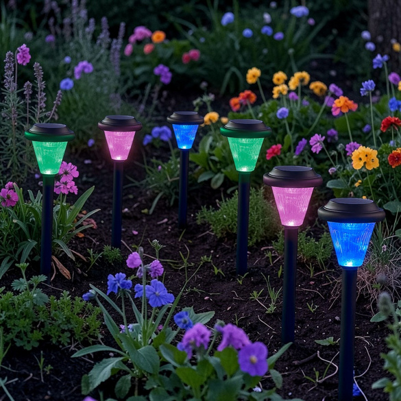 Lot de 6 lampes solaires