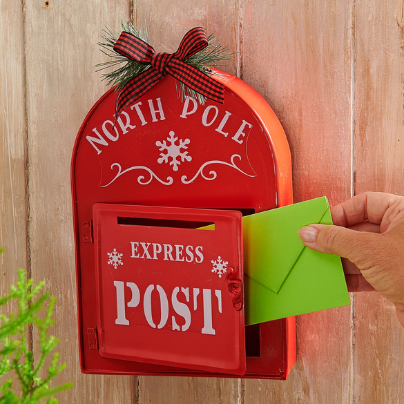 Boîte aux lettres pour liste de souhaits Eldo, rouge