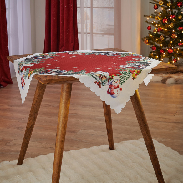 Nappe Père Noël 85 x 85 cm