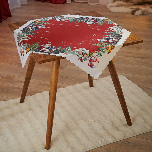 Nappe Père Noël 85 x 85 cm