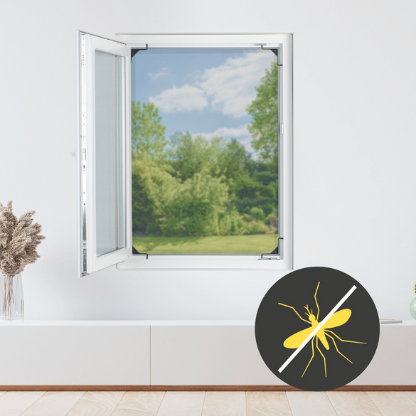 Moustiquaire Magic Fit anthracite EASYmaxx