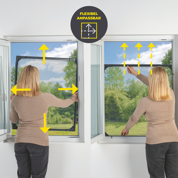 Moustiquaire Magic Fit anthracite EASYmaxx