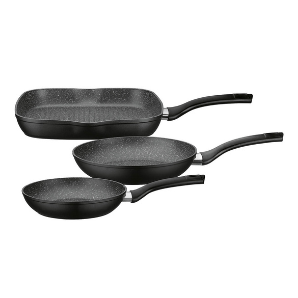 Set de poêles "Gourmet" 3 pièces avec revêtement anti-adhésif GSW
