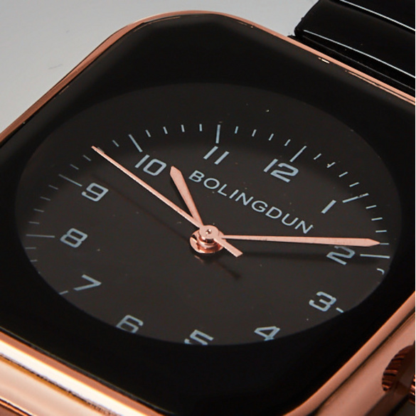 Montre-bracelet stretch bleu foncé