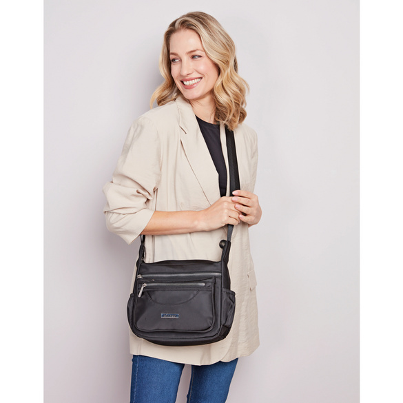 Sac à bandoulière "Lily" noir