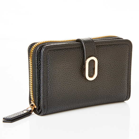 Portefeuille compact pour dames "Ella" RFID noir