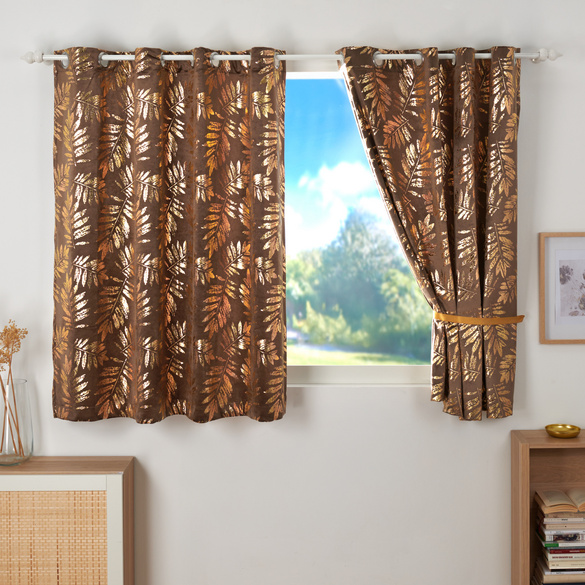 Rideau avec œillets