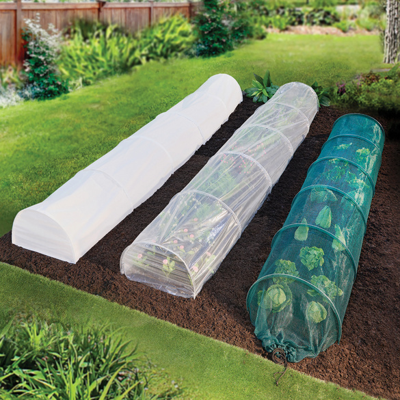 Tunnel de plantation pour toute l'année, lot de 3