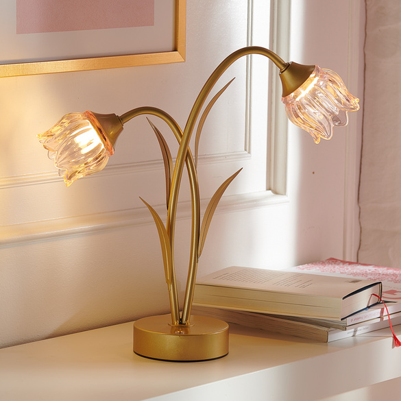 Lampe tactile "Fleurs"