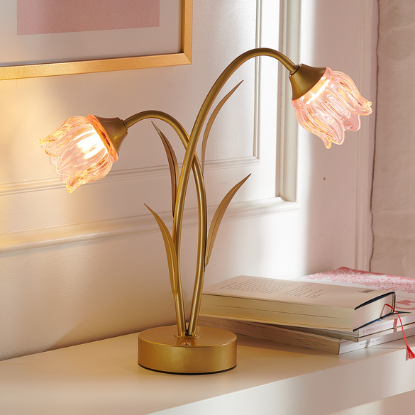 Lampe tactile "Fleurs"