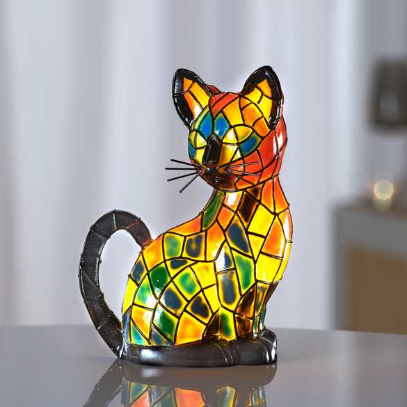 Lampe de table LED "Chat"