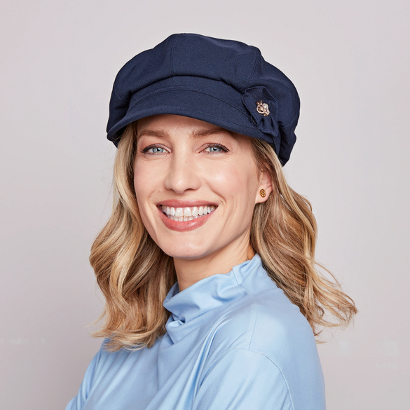 Chapeau ballon "Printemps" bleu