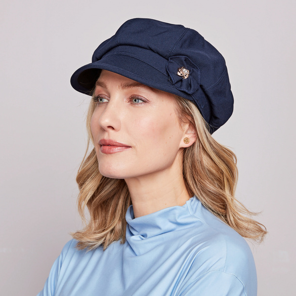 Chapeau ballon "Printemps" bleu