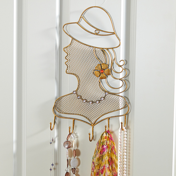 Accroche-bijoux "Lady"