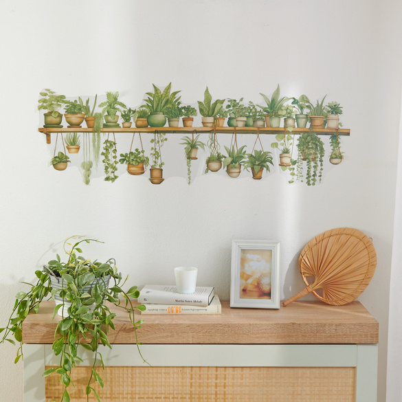 Autocollant mural "Plantes"